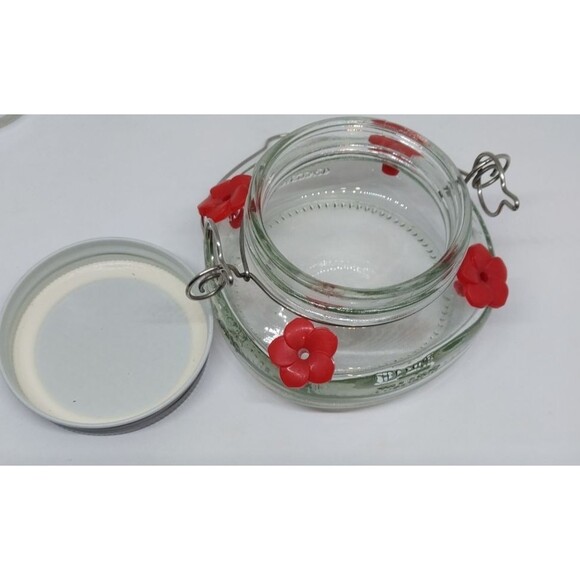 Nature's Way Bird Products Mason Jar Hummingbird Dish Feeder - Picture 3 of 10